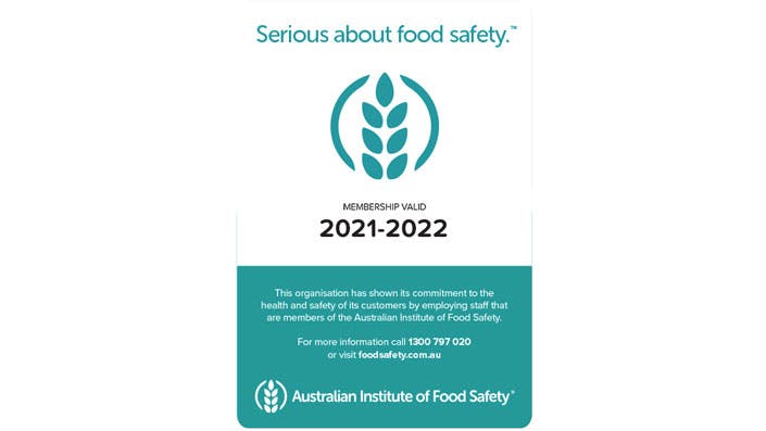Where should I display my Food Safety Decal?
