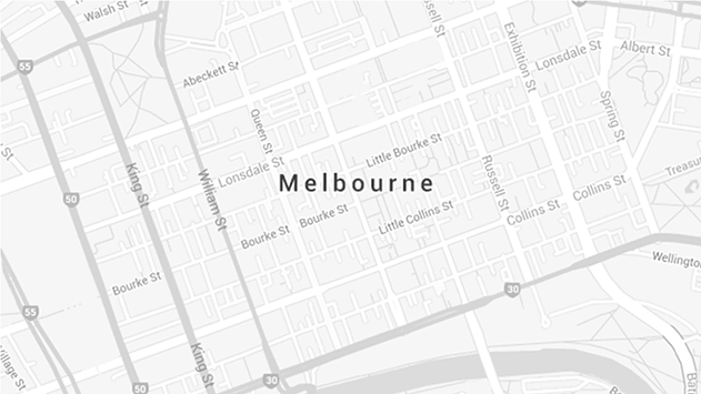 Melbourne Map